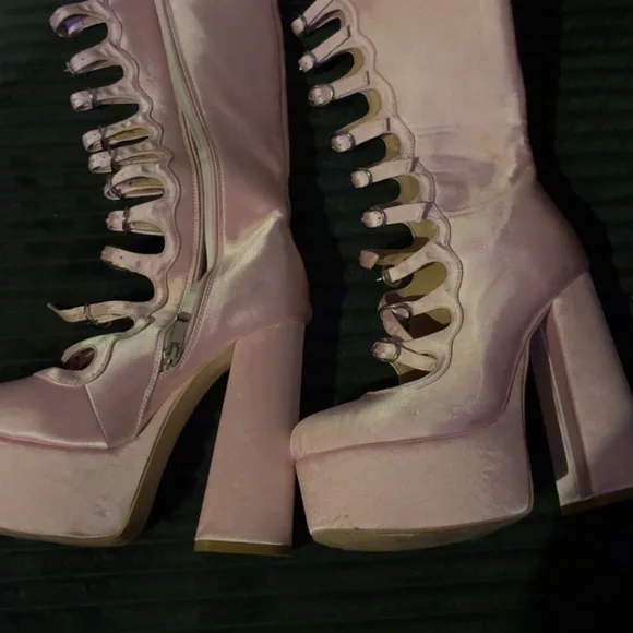 Doll baby stack heels - Picture 3 of 3